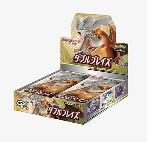 download-10.png Pokémon Tag Team GX Double Blaze SM10 Sealed Booster Box Japanese - Image 1
