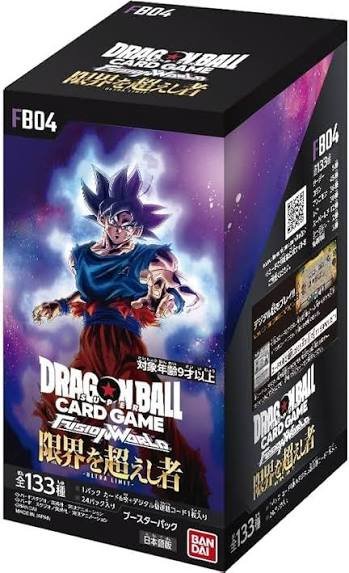 Dragon Ball Super Card Game – Fusion World Ultra Limit [FB04] Booster Box