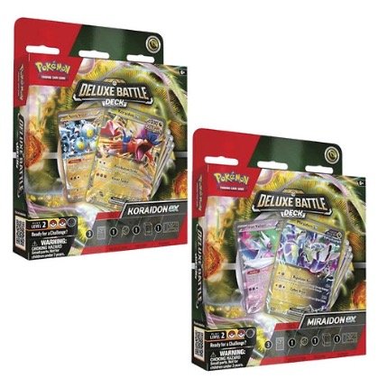 Miraidon or Koraidon Deluxe Battle Deck