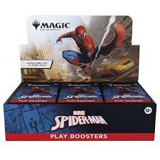 Magic Spiderman Play Booster Display